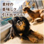 素材の美味しさ引き出せてる？